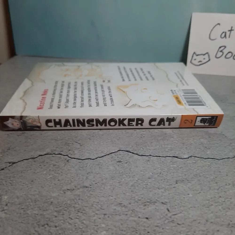 📚 Chainsmoker Cat Vol. 2 Official English Manga Seven Seas 9798895614365